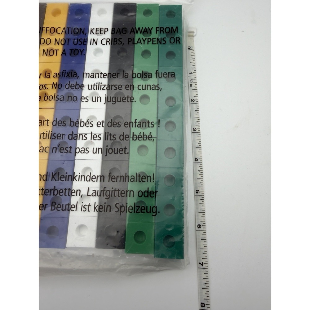 100 Educational hand2mind Snap Cubes Linking Plastic Color Math Manipulative - Picture 4 of 6